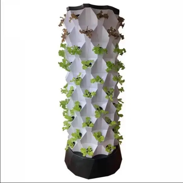 hydroponic vertical farm system Hydroponic Vertical Tower for vegetables, herbs, fruits and flowers
