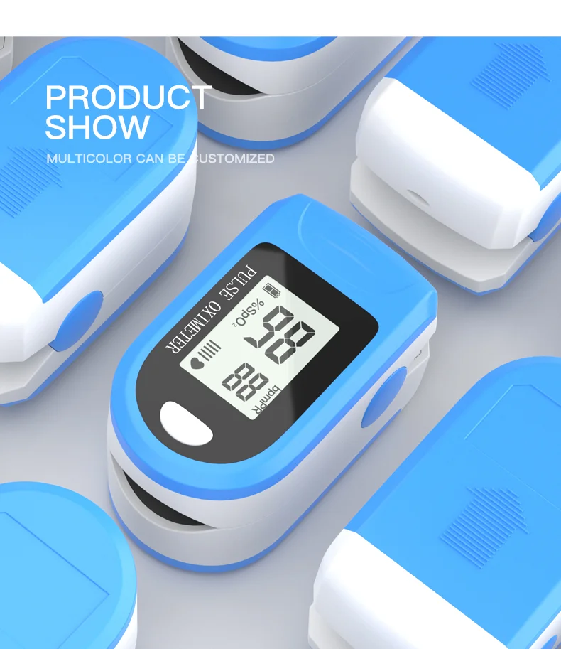 Digital Finger Tip Oled Spo2 Oximeters Oxi Meter Fingertip Portable Oximetro Finger Pulso Pulse Oximeter Plastic CE LCD Display