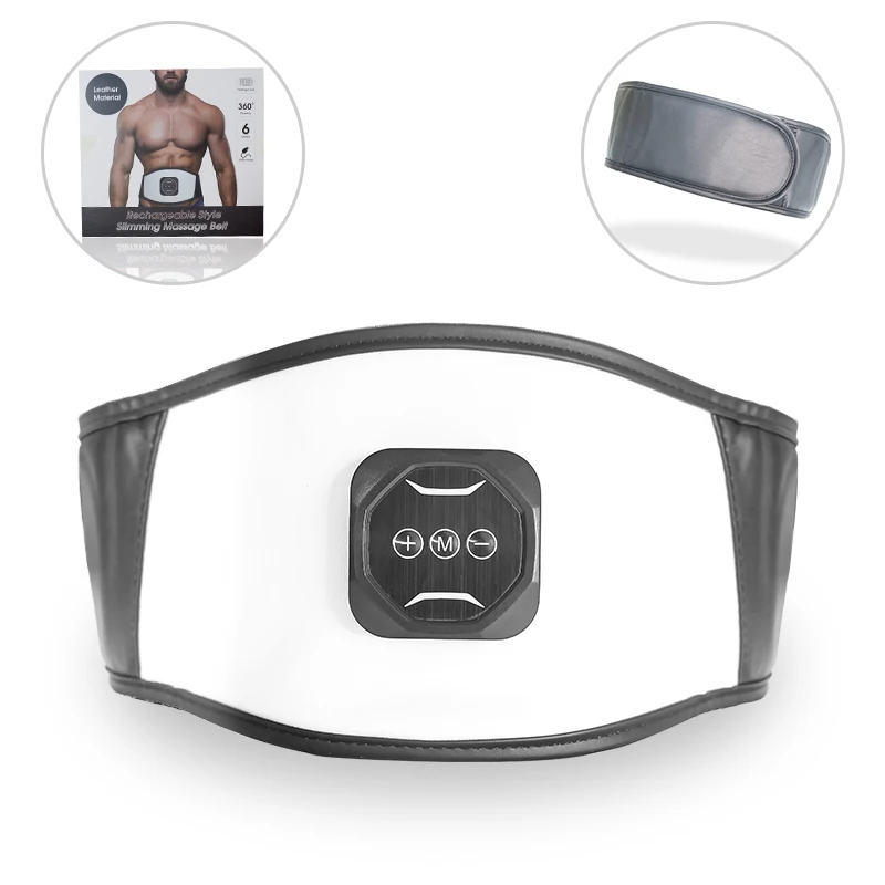 Electric Smart Tens EMS Fitness Abs Muscle EMS Abdominal Muscle building Stimulant Electronic Weight Loss Body Massage Belt