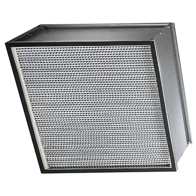 24x24x11.5 HEPA air filter 99.97% Efficiency High Capacity glass fibers with separators used in medical facilities gun ranges