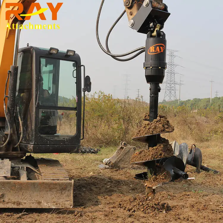 Tree Planting Digging Machines Ground Hole Drill Earth Auger with 10 Meters Depth for Sale