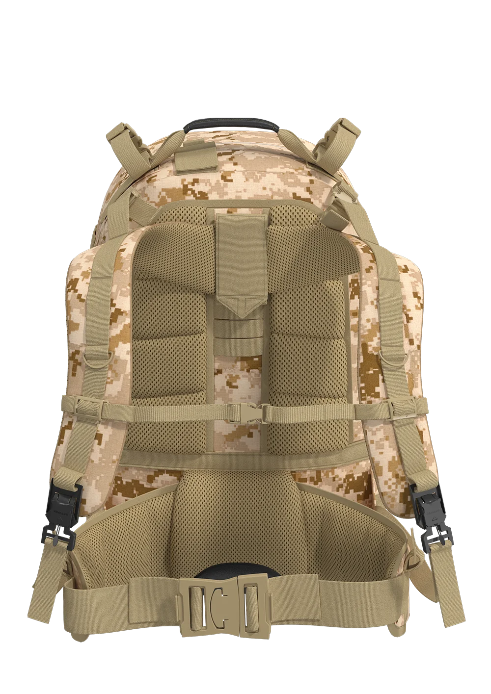 AKMAX Medium Rucksack MOLLE 2 Tactical Backpack Outdoor Camping Hiking  3 Days Assault Pack