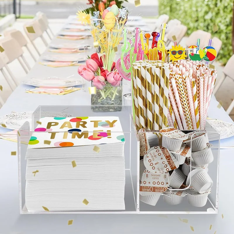 Customized Acrylic Cutlery Organizer