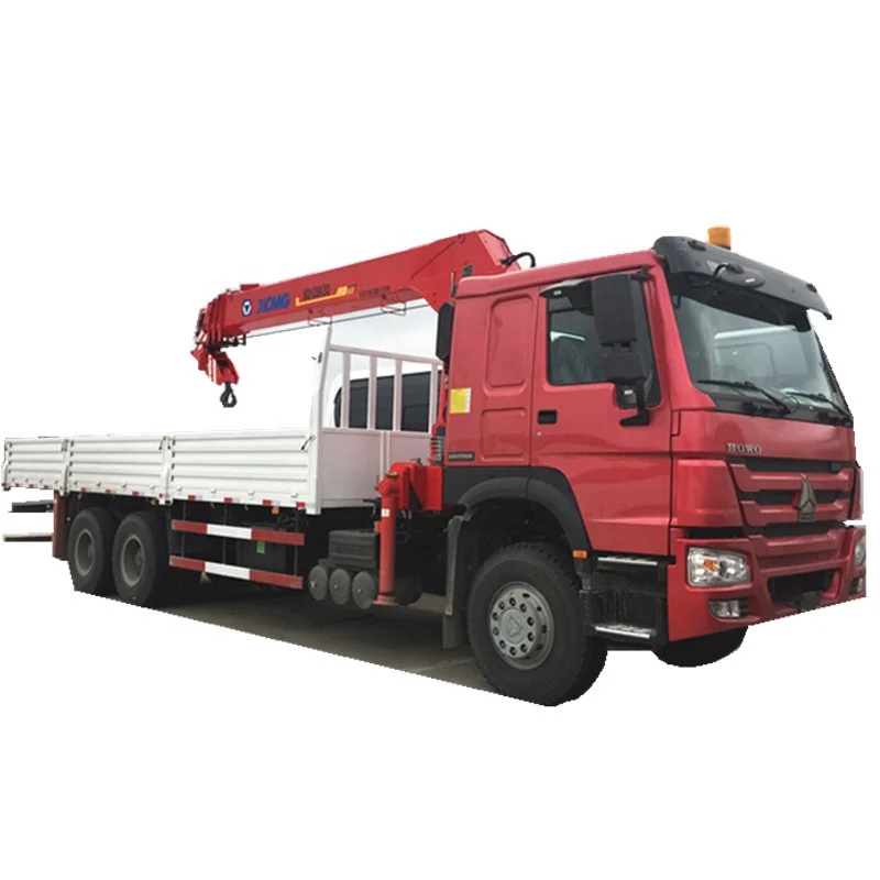 Горячая Распродажа SINOTRUK HOWO 6X4 371HP 12T грузовик с подъемным краном SQ12SK3Q