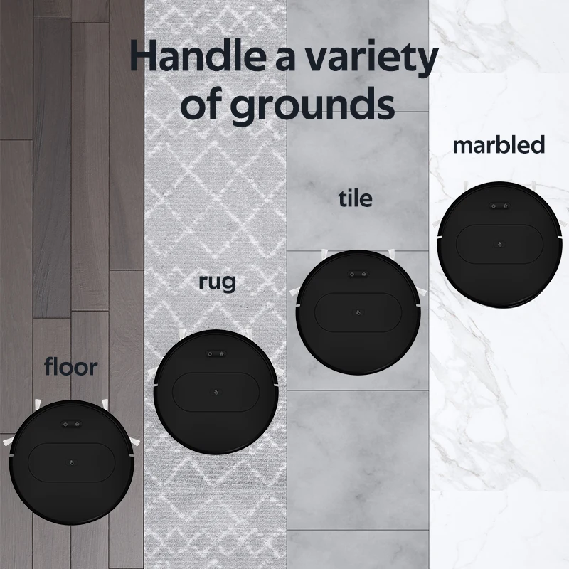 RYK OB11 PRO Smart Sweeping Robot Vacuum Cleaner with Long Battery Life High Power Suction Mopping, and Automatic Return Charge