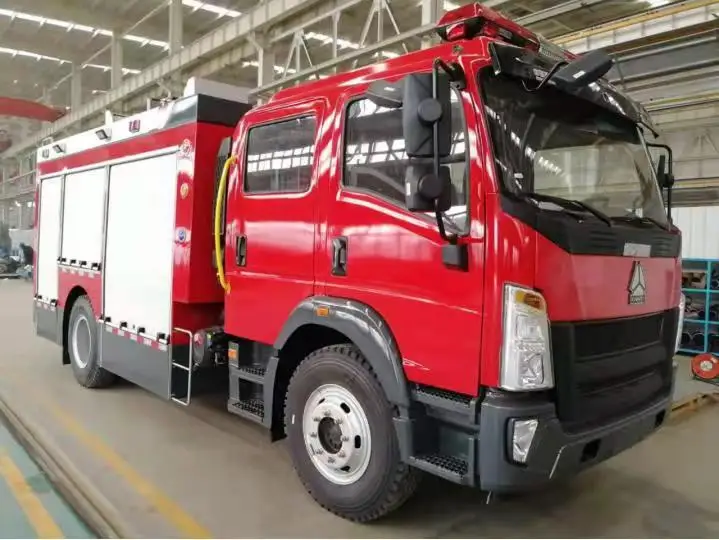 factory price 6*4  multi-function fire fighting truck for sale