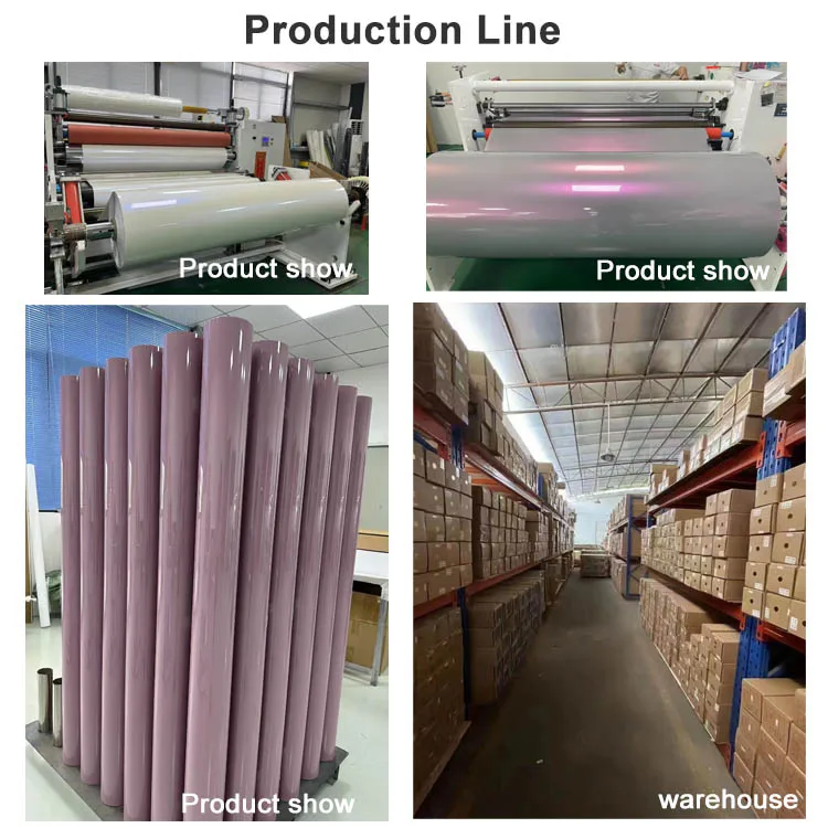 Angelacrox Pet Wholesale Price Wrapping Film Gloss Automotive Vinyl Wrap Paper Colors Change Full Blue Vinyl Wrap Rolls For Car