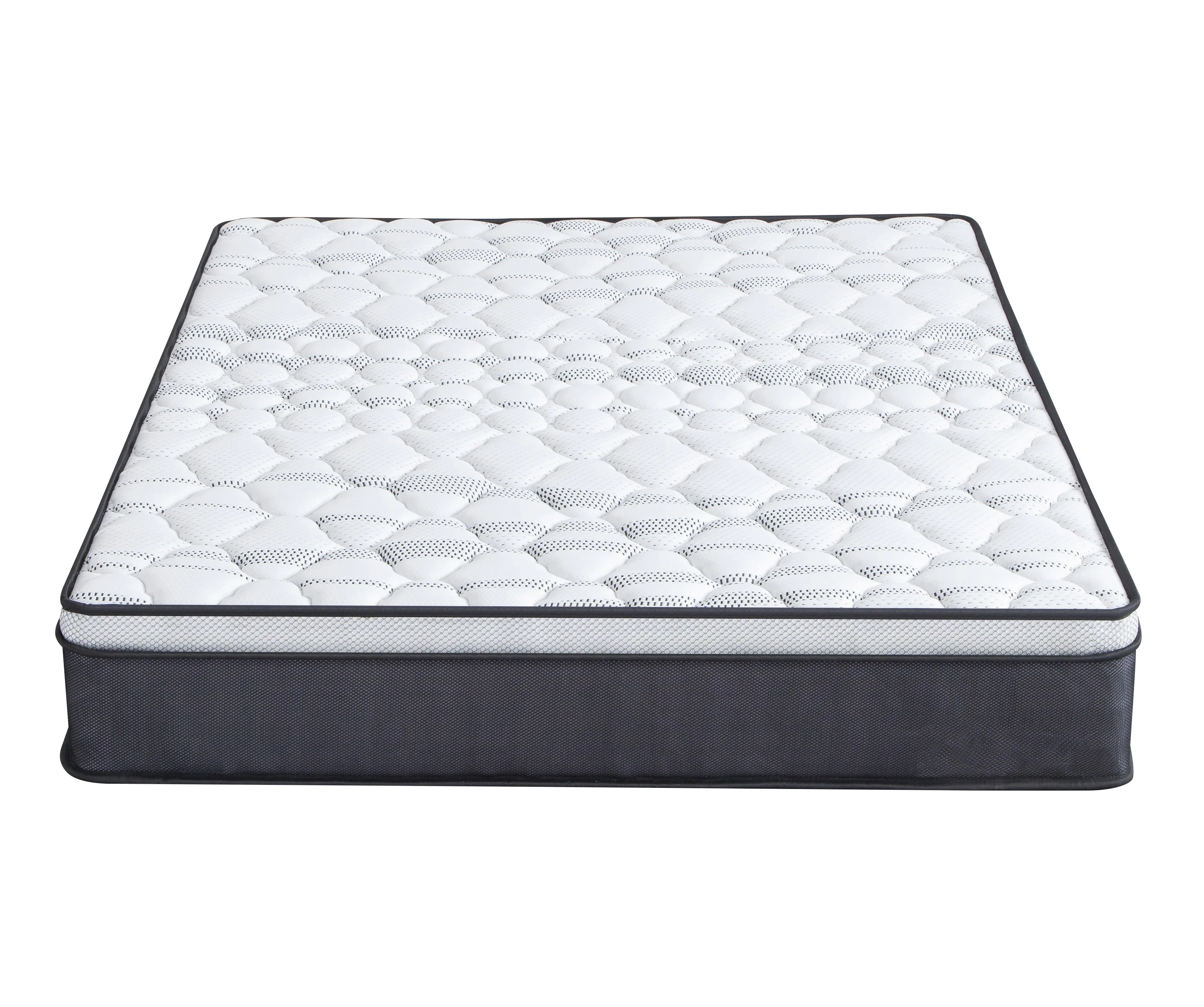 Heavy Firm 7 Zone Individual Pocket Spring Sponge Foam Latex Mattress Asian Style Breathable Mattress