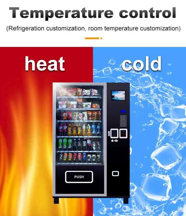 24 часа работы самообслуживания Вендер спиртовые машины закуски и напитки комбинированный светодиодный светильник торговый автомат для пива cocacola