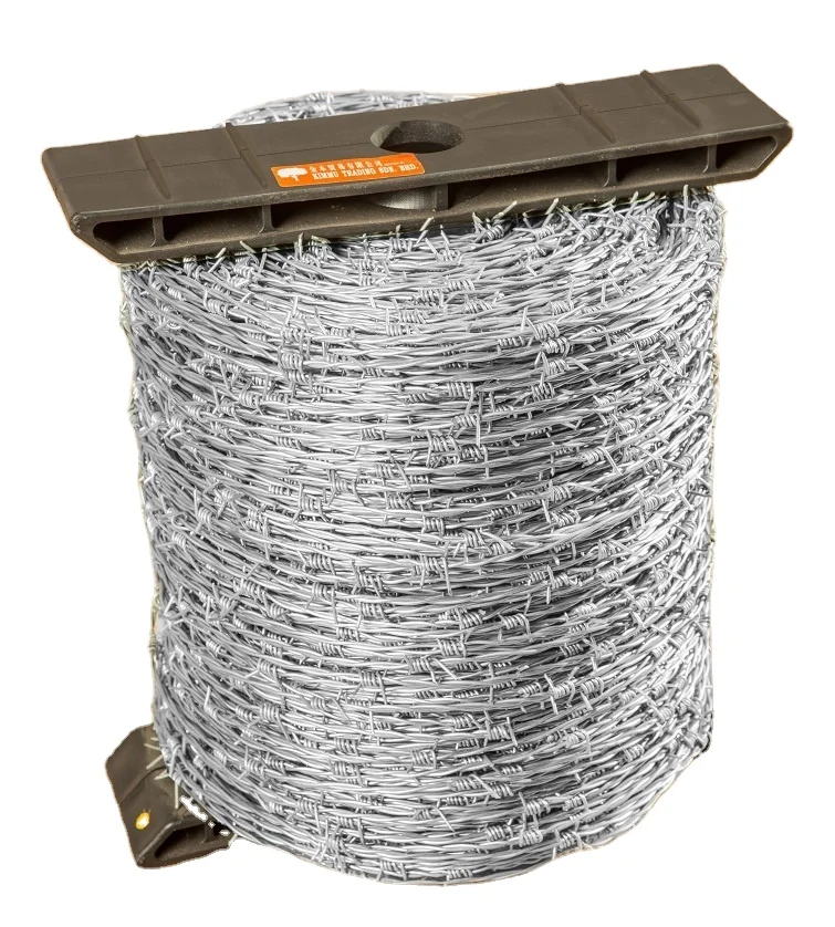 Тяжелая оцинкованная колючая проволока 1 57 мм x 500