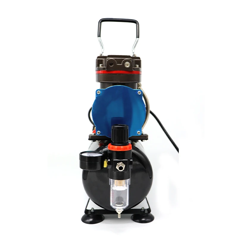 piston type and oil free  portable airbrush compressor TC-88T with tank