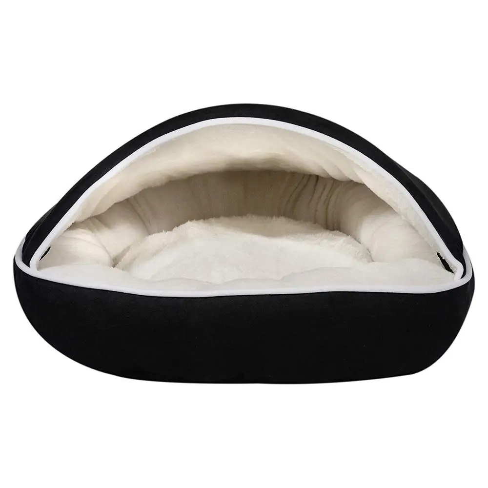 
Comfortable Pet Lounge Dog Cave Bed Soft Snuggle Sleeping Beds For Puppies Kittens 