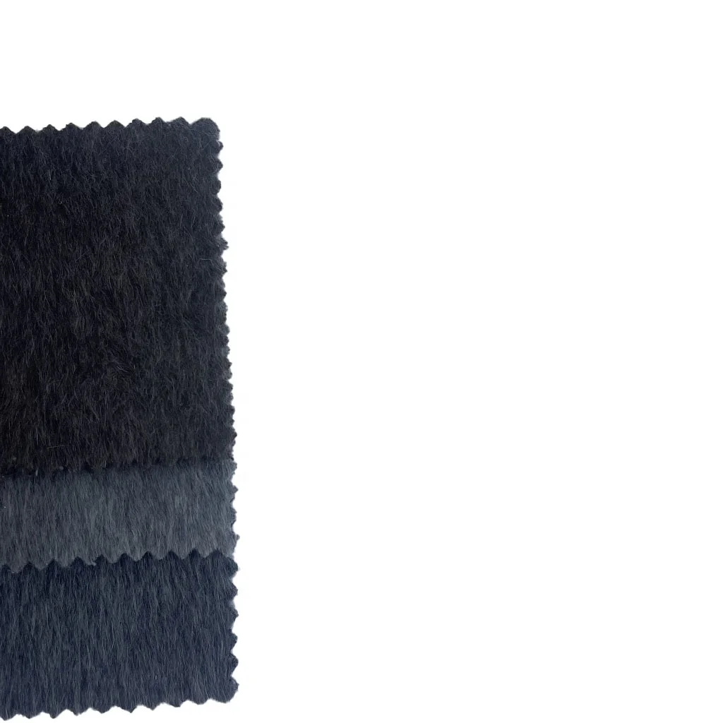 RTS Supplier 100% Wool Plain Overcoat Winter Polar Fleece Fabrics For Clothing ZZH24003