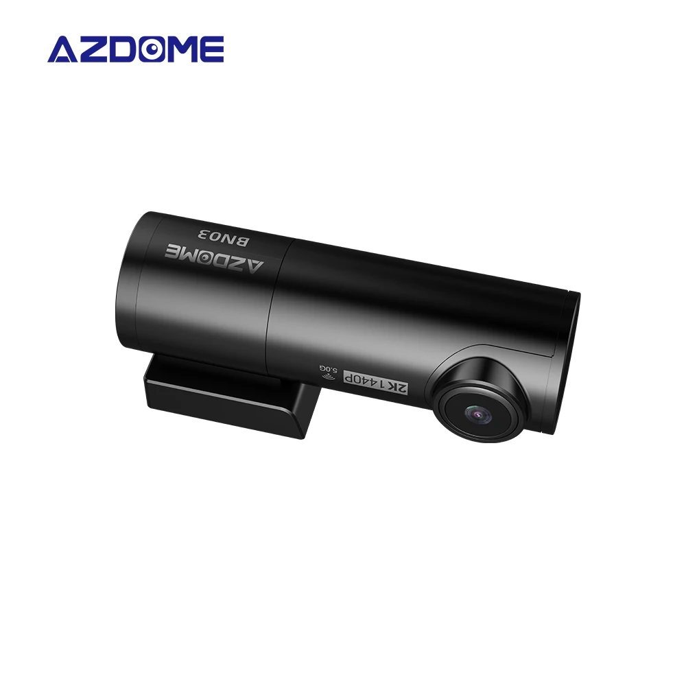 Azdome QHD 1440P автомобильная видеокамера без экрана с WiFi GPS