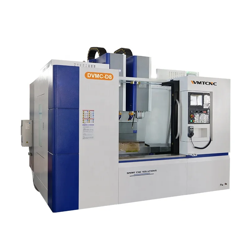 DVMC-D8 heavy duty dual spindle and dual ATC cnc machining center