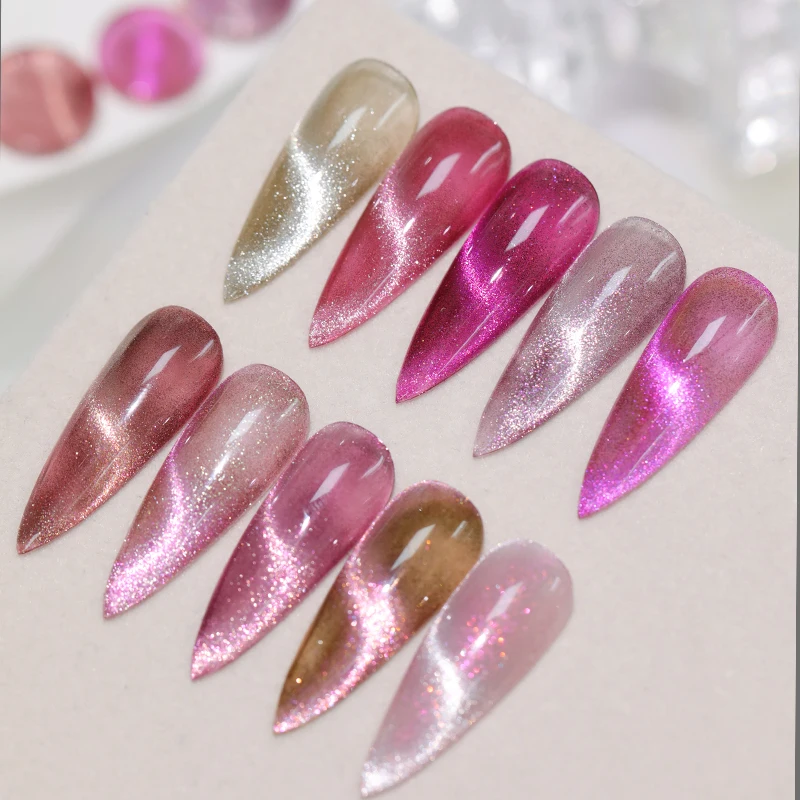 2023 Cateye Gel Super Galaxy 9d Cat Eyes Gel Cats Eye UV Nail Gel Polish Raw Material