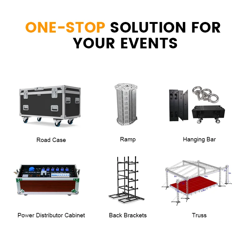 Superior Performance Portable LED Video Wall P3.9 High Pixel IP65 Rental Screen for Outdoor Indoor Stage Background Display