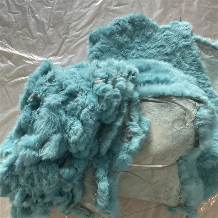 100% Real Skin Genuine Chinchilla Rabbit Fur Pelt For Sale Cheap Price
