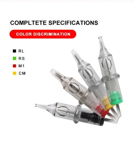 Aurora CHEYENNE HAWK Cartridges Needle Cartridge Tattoo Needles 0.35mm Round Liner