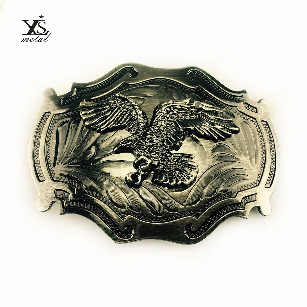 Factory Desgin good price western cowboy belt buckle custom engraved metal buckle for men