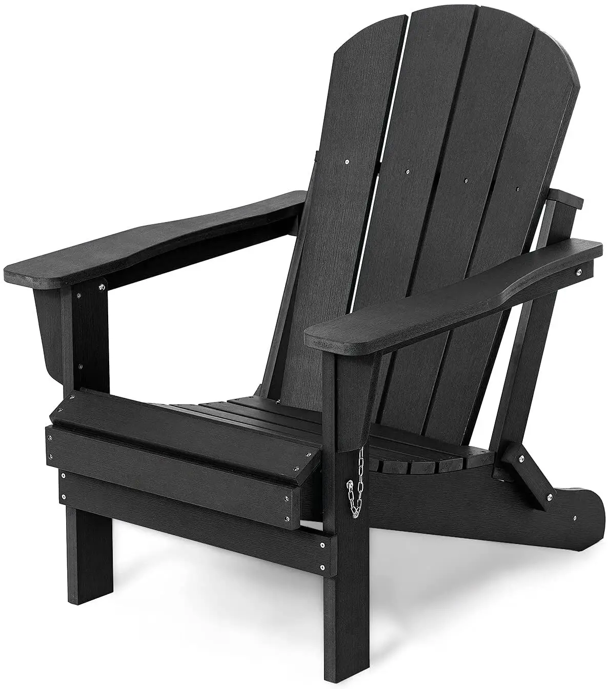 Weather-resistant for fire pits, deck, outdoor, porch, campfire chair, SLATE gray, lawn chair Adirondack chair