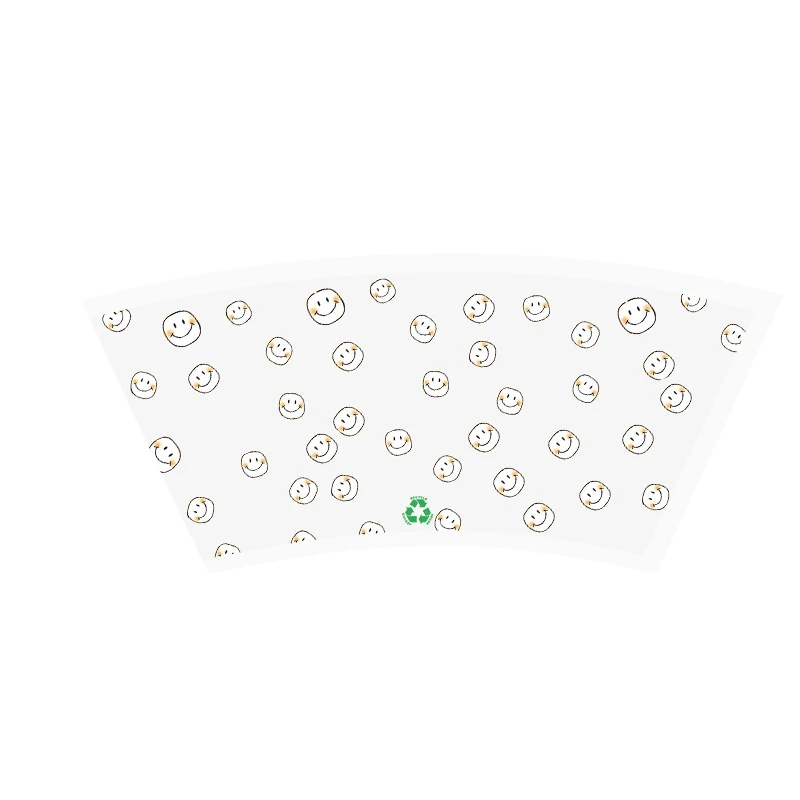 disposable paper cup manufacturers print raw material paper cup fan