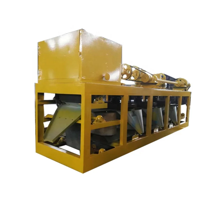 Tungsten Tin Minerals Dry Type Three Disc Magnetic Separator