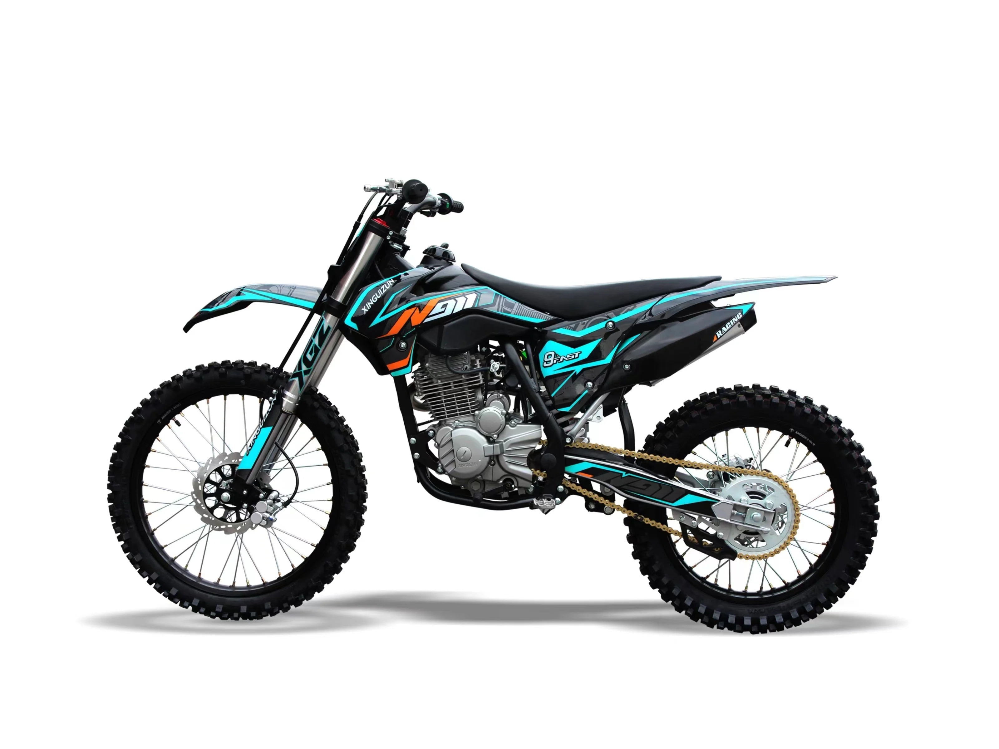 The New 250cc Off-road Motorcycle 4 Stroke Air-cooled 110 Km/h 6.5L 200-400CC 80/100-21 > 80km/h XUZ-N911 2020*830*1150 XGZ