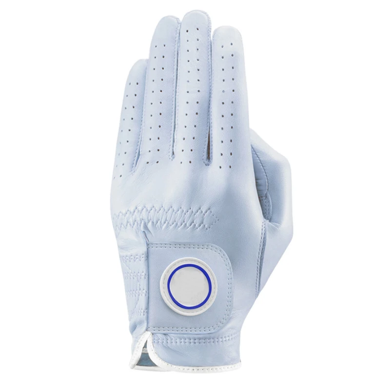 Hot Sale White Gloves Golf Cabretta High Quality Anti-slip Custom Golf Glove Full Sheep Leather Custom Logo Grace