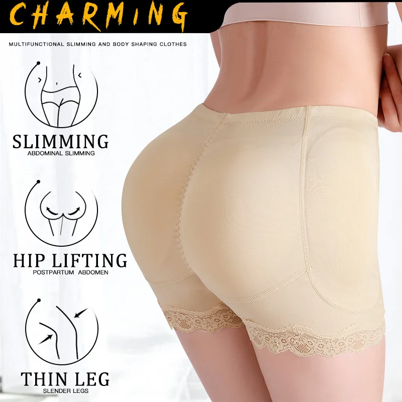 Women Padding Buttocks Slimming Body Shaper Padded Hips Shapewear Hip Enhancer Control Panties Butt Lifter Shapewear for Women