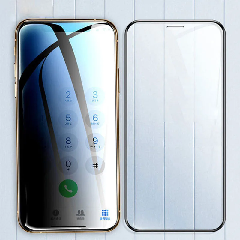 DP конфиденциальный анти шпионский стеклянный экран протектор для iphone11 3D закаленное стекло