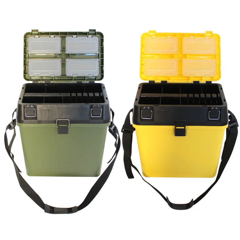 
Factory wholesale multi-function solution fishing gear temptation lure fixture storage fishing tackle box 