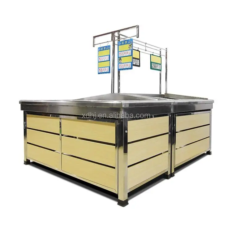 vegetable rack for supermarket fruit vegetable stand design