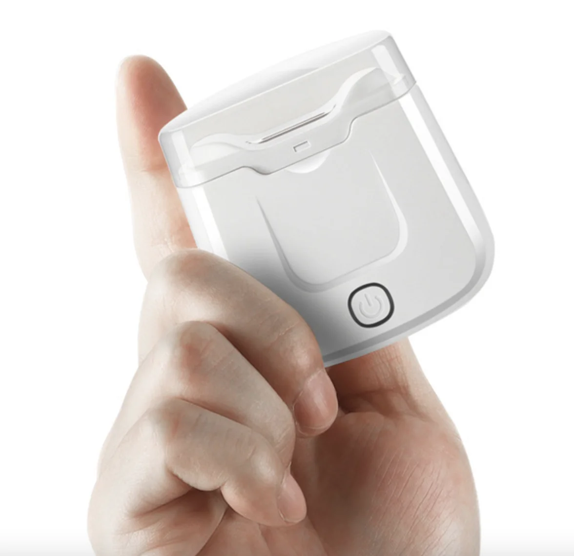 2022 new model type-c charging cute electric nail clipper for baby white color