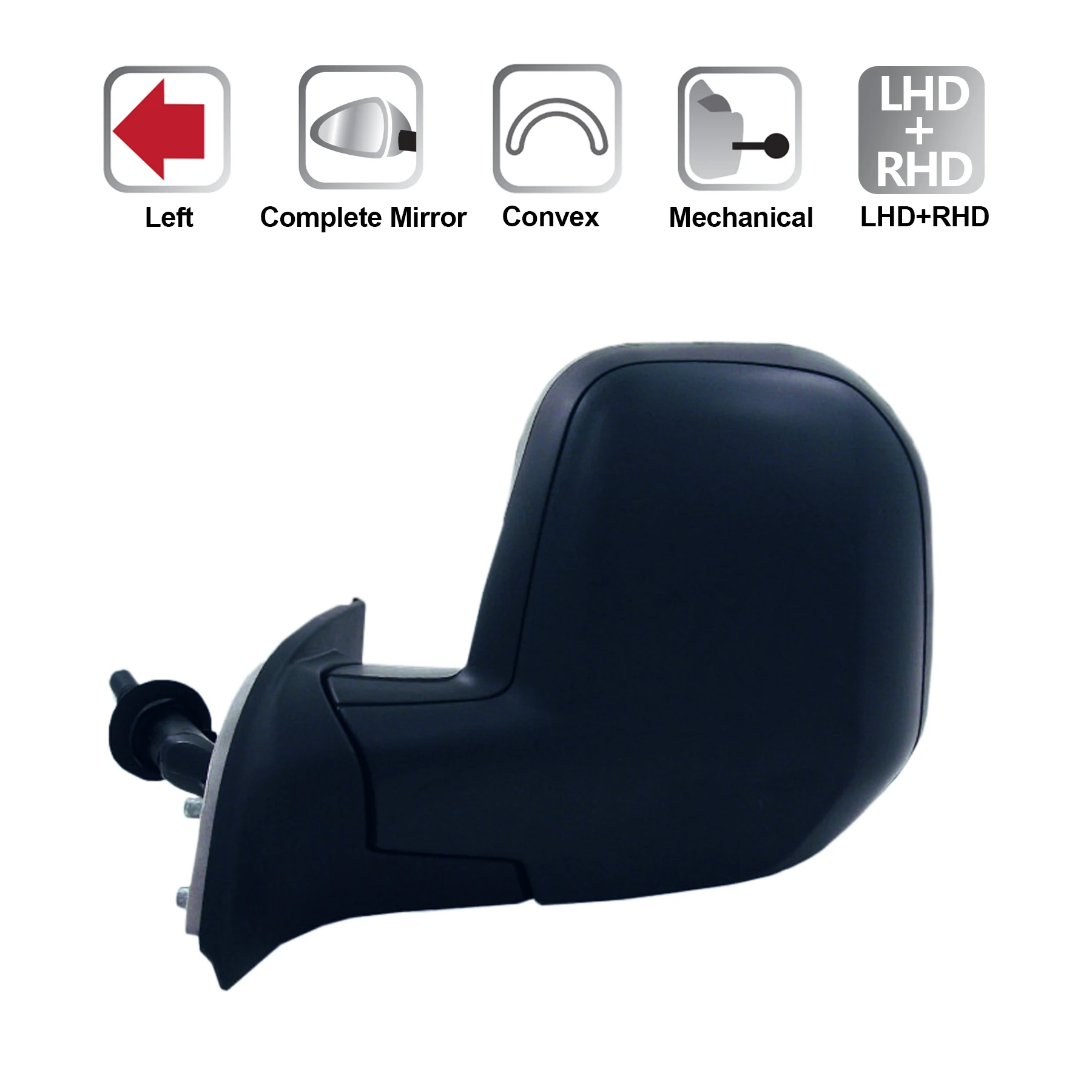 China Manufacturer Top Quality Custom Car Mirror Side Mirror Rearview Mirror for Citroen Berlingo  PEUGEOT