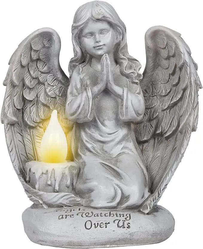 Angel Solar Powered LED Outdoor Solar Lights For Garden Decor