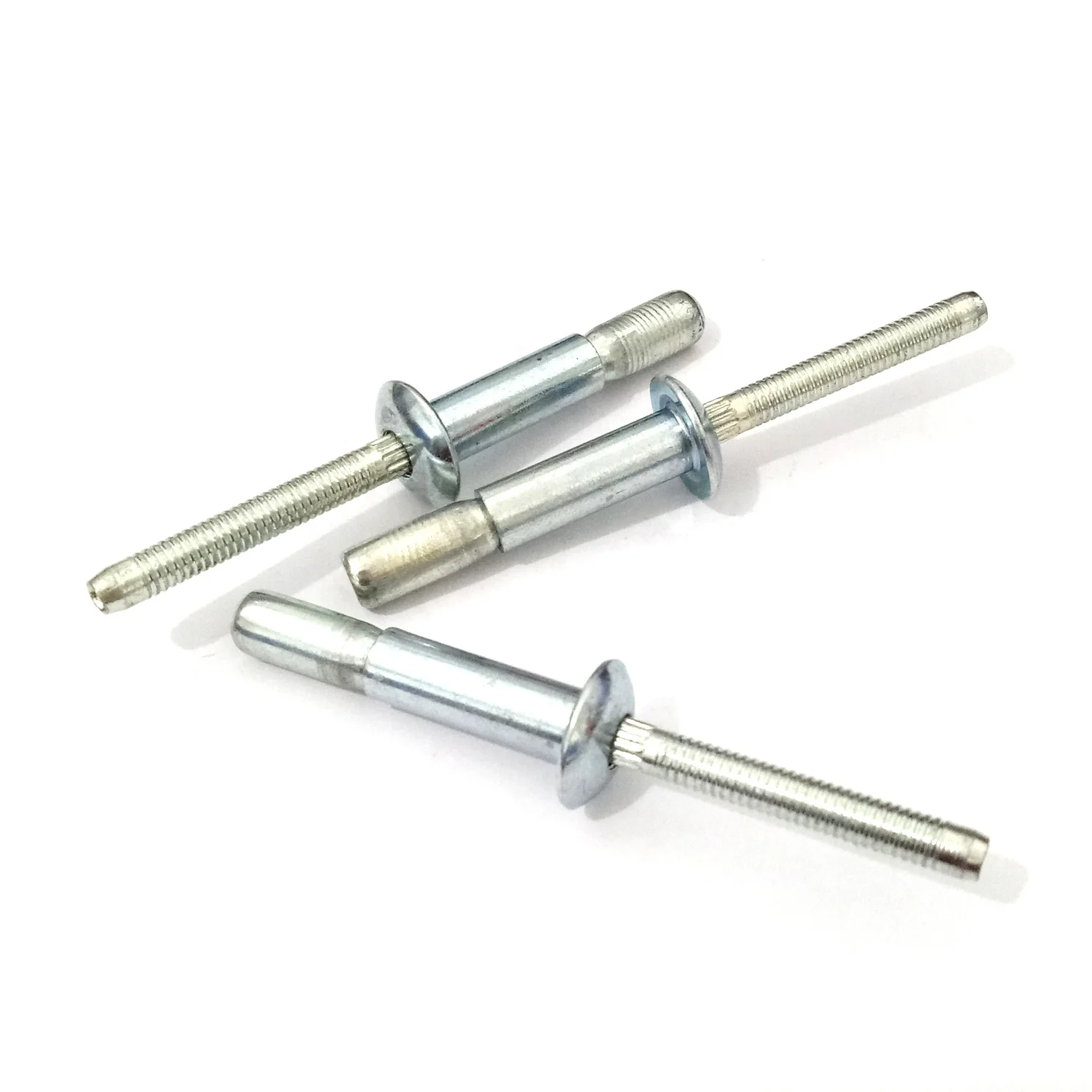 1/4 Steel galvanized Dome/CSK head structural Interlock Magna-Lok Rivet