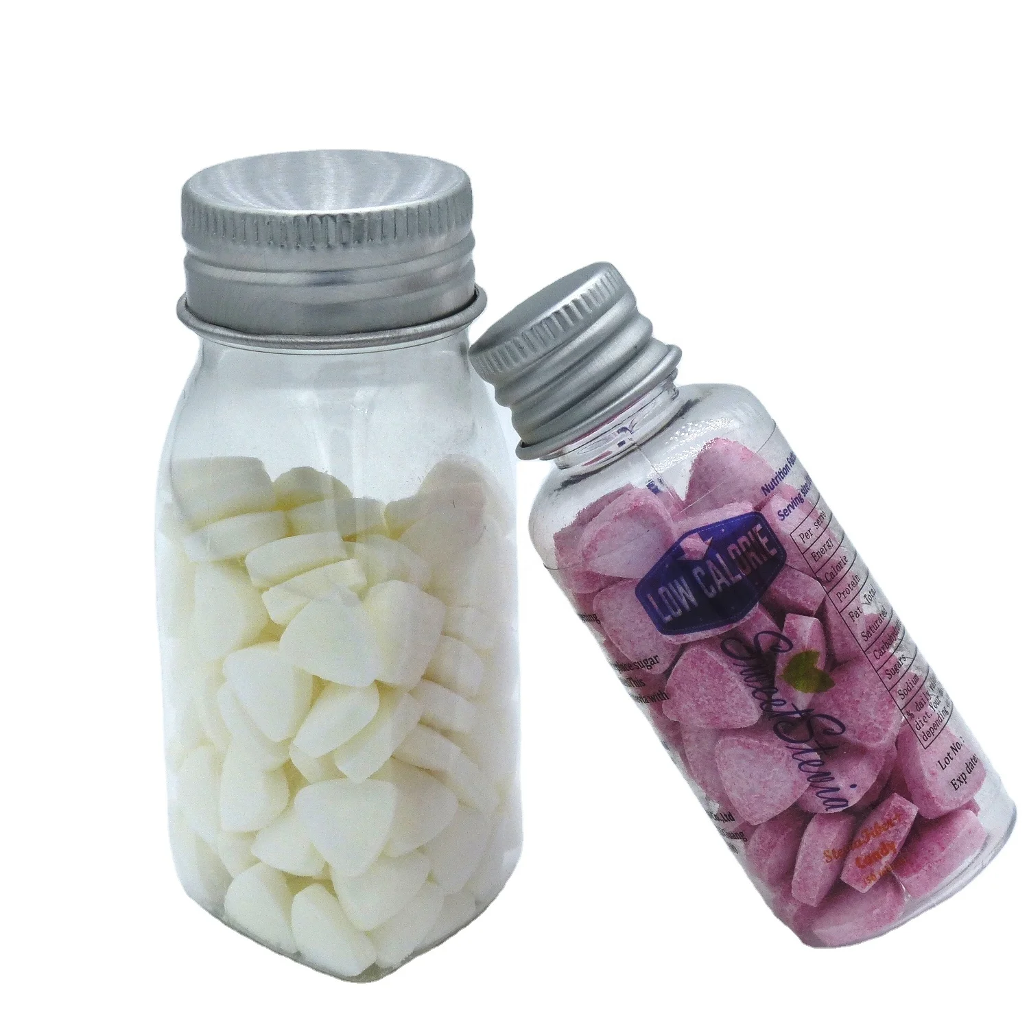 nice fresh aftertaste zero calorie steviafiber hard candy with Lemon flavor and soluble dietary fiber