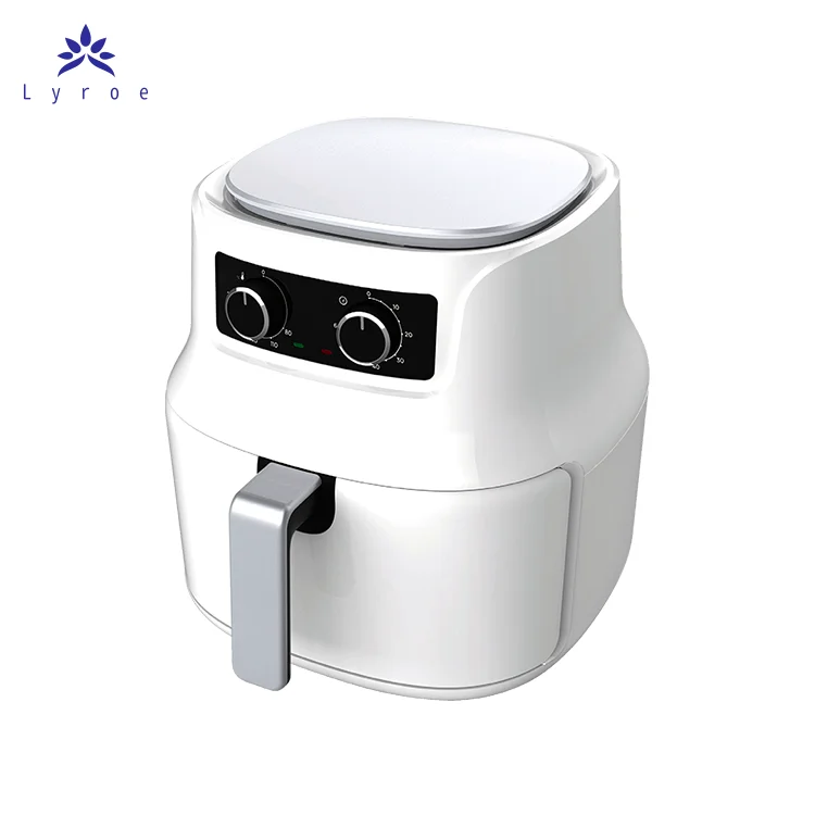 LYROE Home Kitchen Convenient Breakfast Maker Convection Fan Heating Air Fryer Oven with Basket
