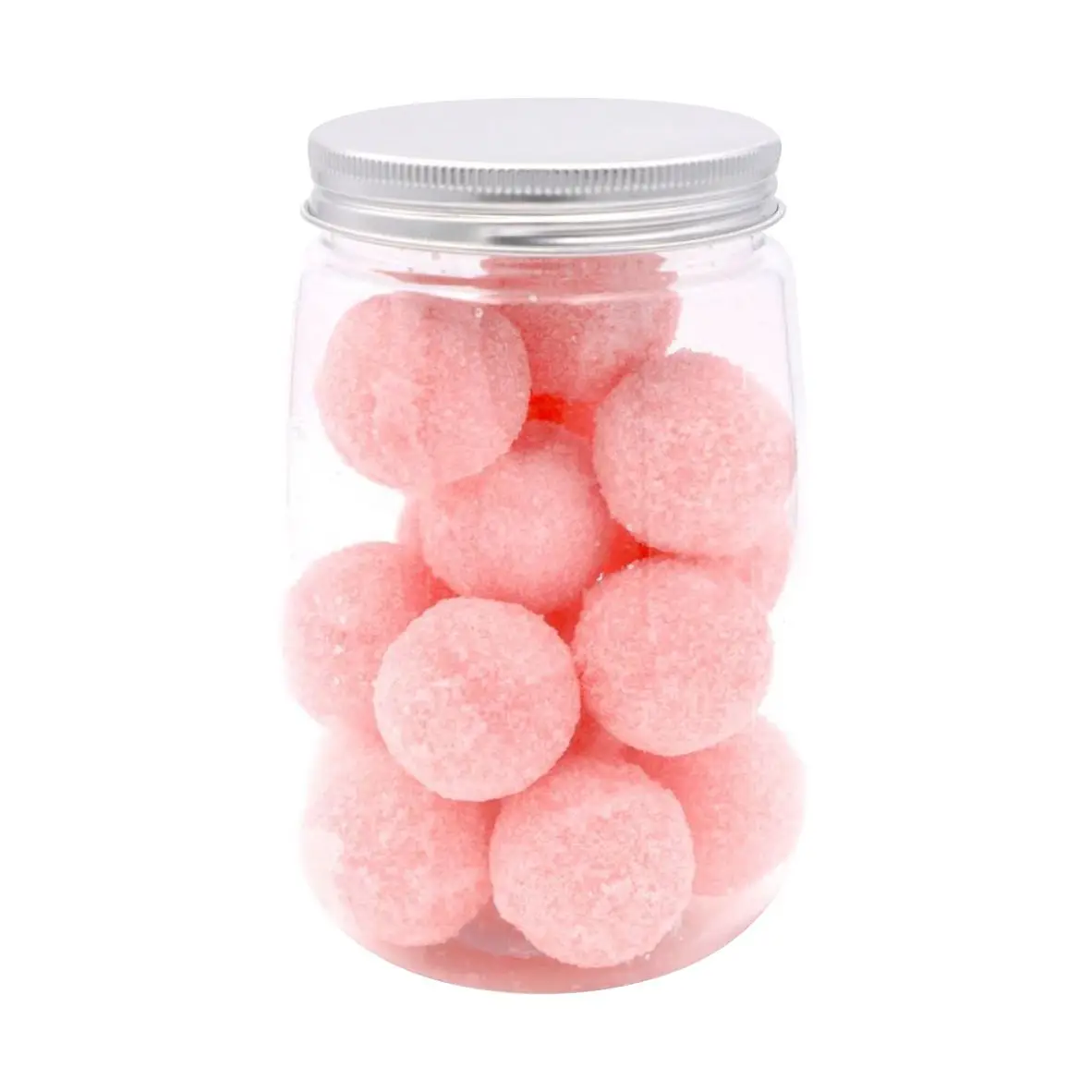 Nasyi Private Label Fast Shipping Natural Organic Fruit Salt Body Scrub Exfoliating Strawberry Candy Ball Scrub Mini Body Care