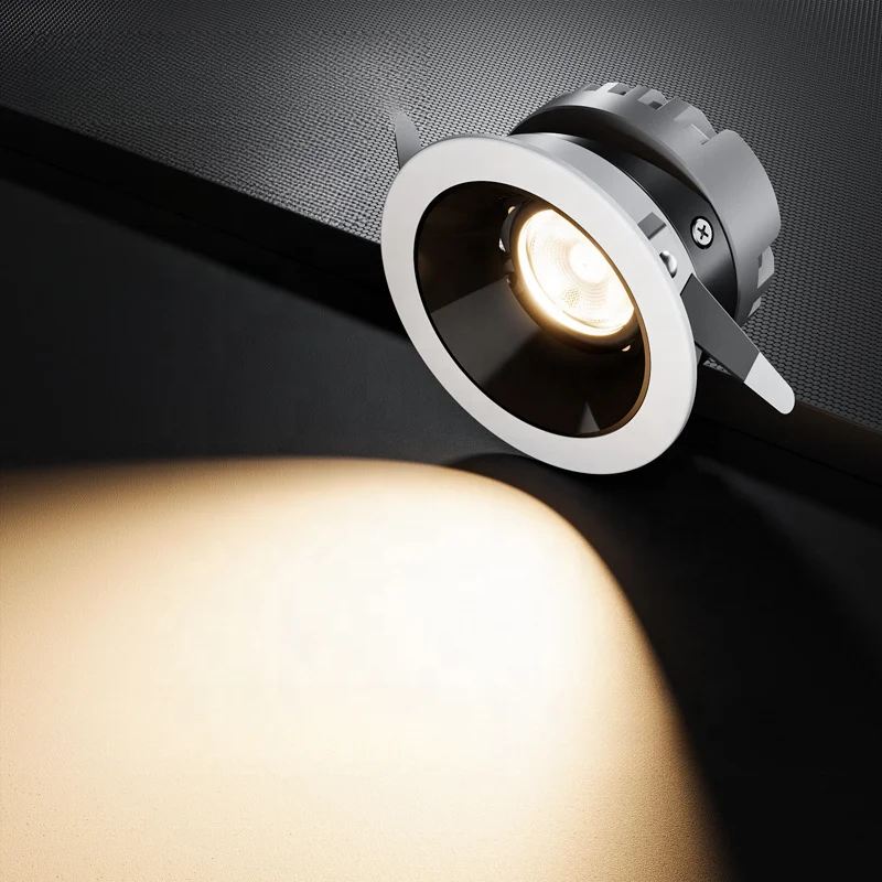 Ultra thin 4.3mm spotlight 7w 10w 12w Mijia anti glare low ceiling household living room without main light COB Downlight