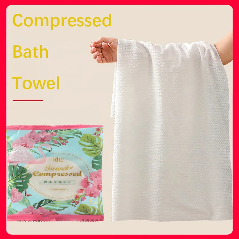 10 in 1 Travel Kit Compressed Bath Towel Facial Tablet disposable Underwear One-off Pillowcase, Compressed Towel set for Travel