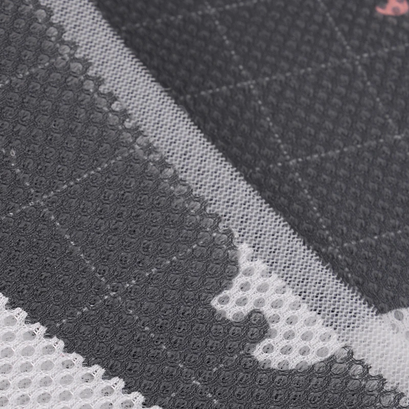 Soft Polyester Sandwich Mesh Washable 3d Spacer Mesh Fabric 3D Air Mesh Fabric For Office Chair Car Seat Shoes