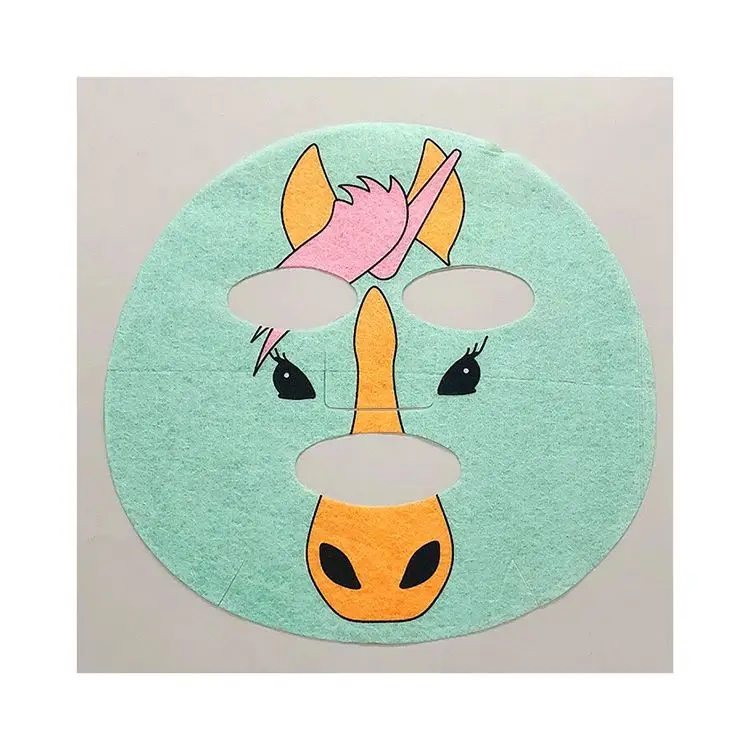 High Quality Skin Care Protect Bull Head Printing Facial Mask Sheet