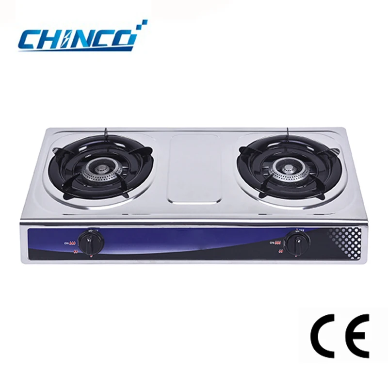 Commercial kitchen equipment stainless steel Europe cooker 3 burner gas stove burners gas range with oven