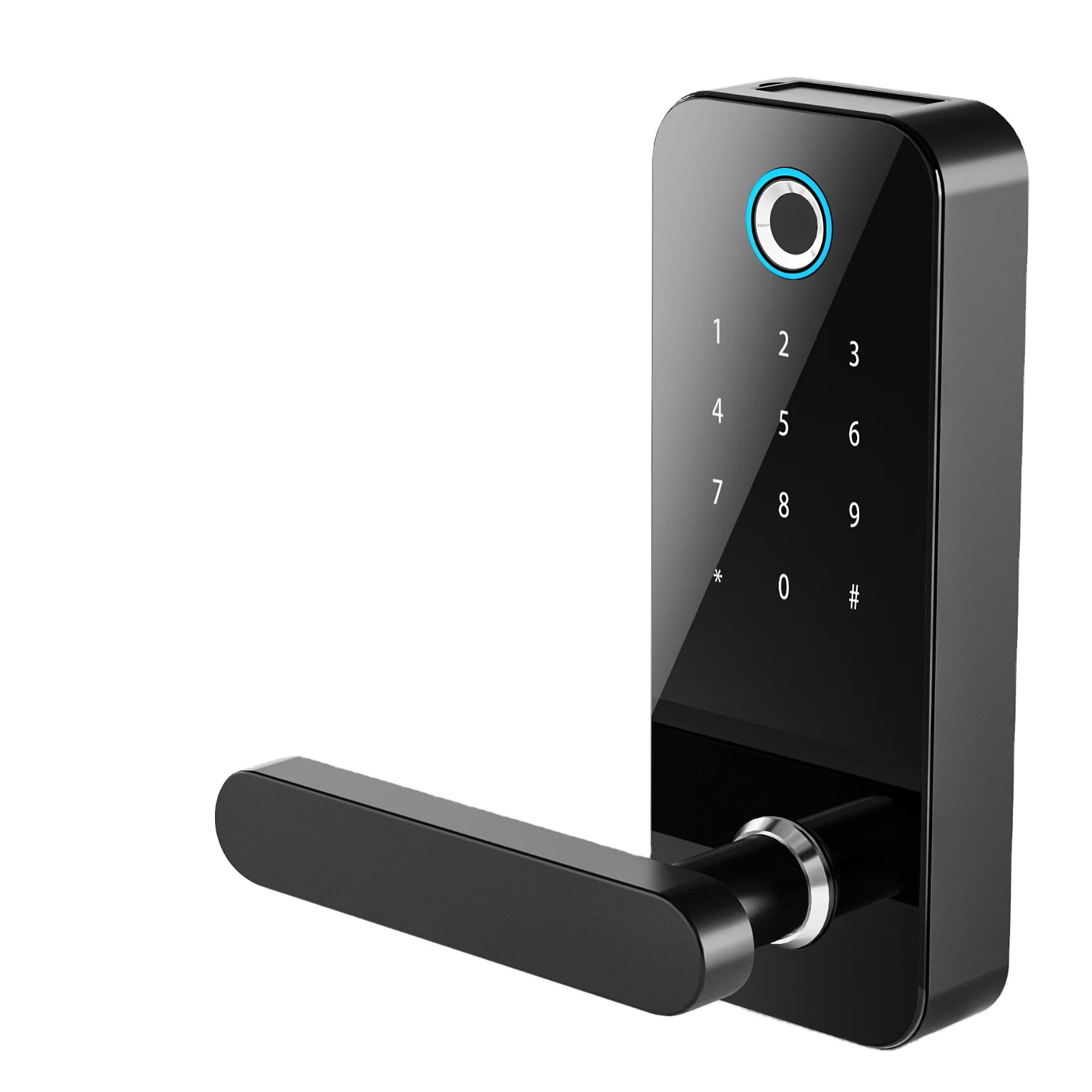 Умный дом использовать пароль безопасности Smart считыватель отпечатков пальцев замок двери ручка цифровой
