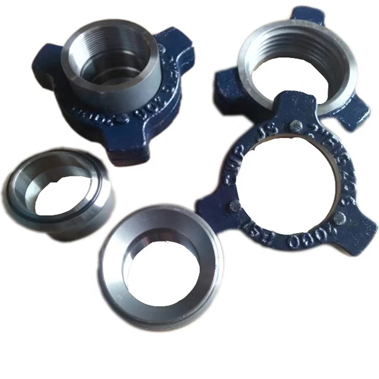 High Pressure 3000psi Forged  FMC WECO Fig 206 Threaded Hammer Union