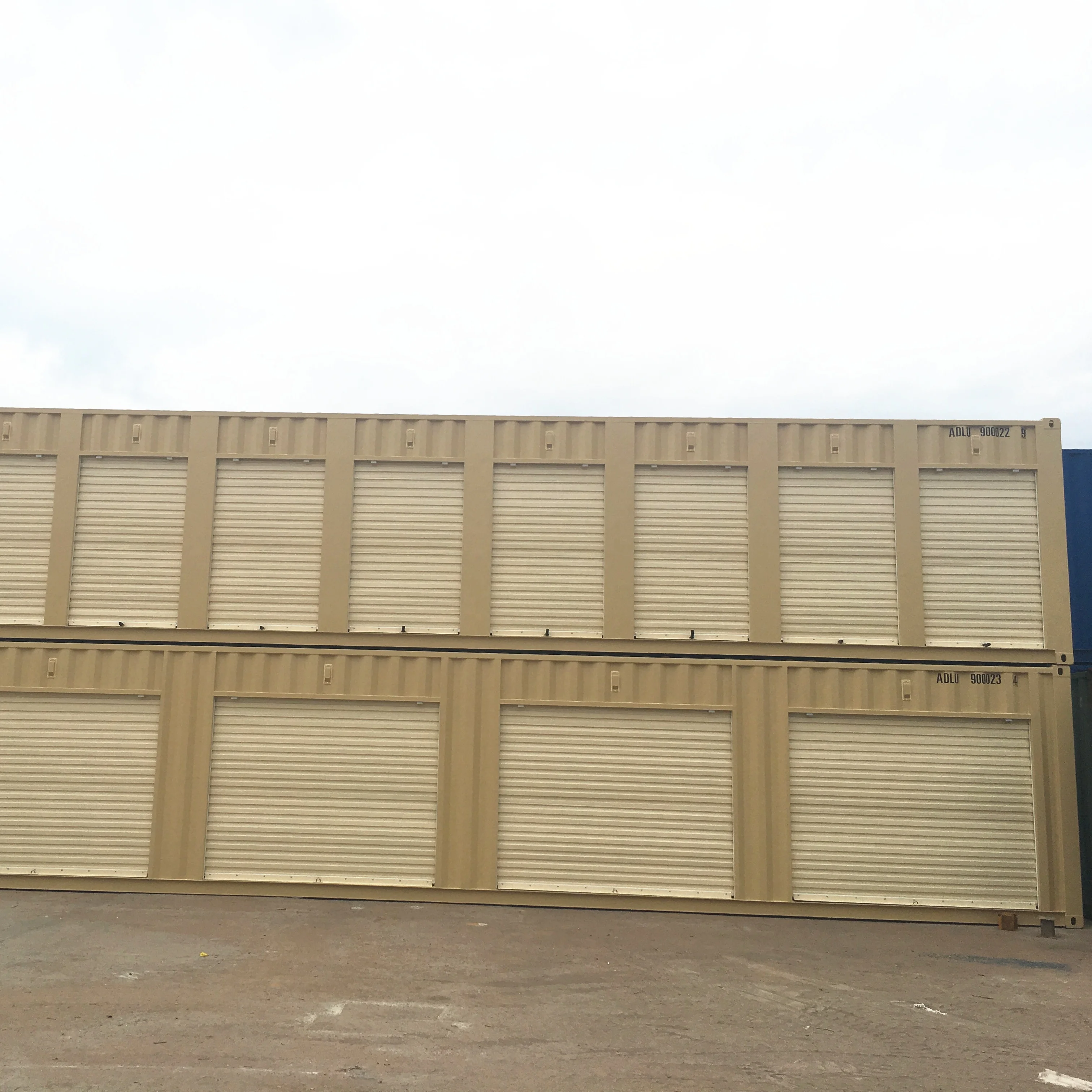 40ft Rolling shutter двери боковой открытый контейнер для хранения