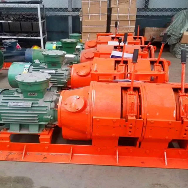 2023 Factory direct selling 2JPB-22 Electric Double Drum Mining Winch with scraper bucket