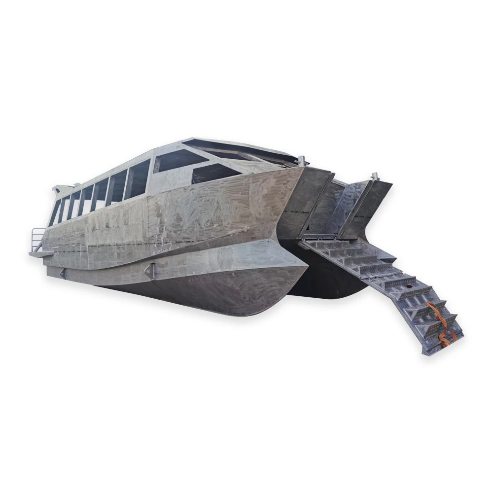 50ft Customized High speed water taxi passenger ferry aluminum catamaran boat ships for sale